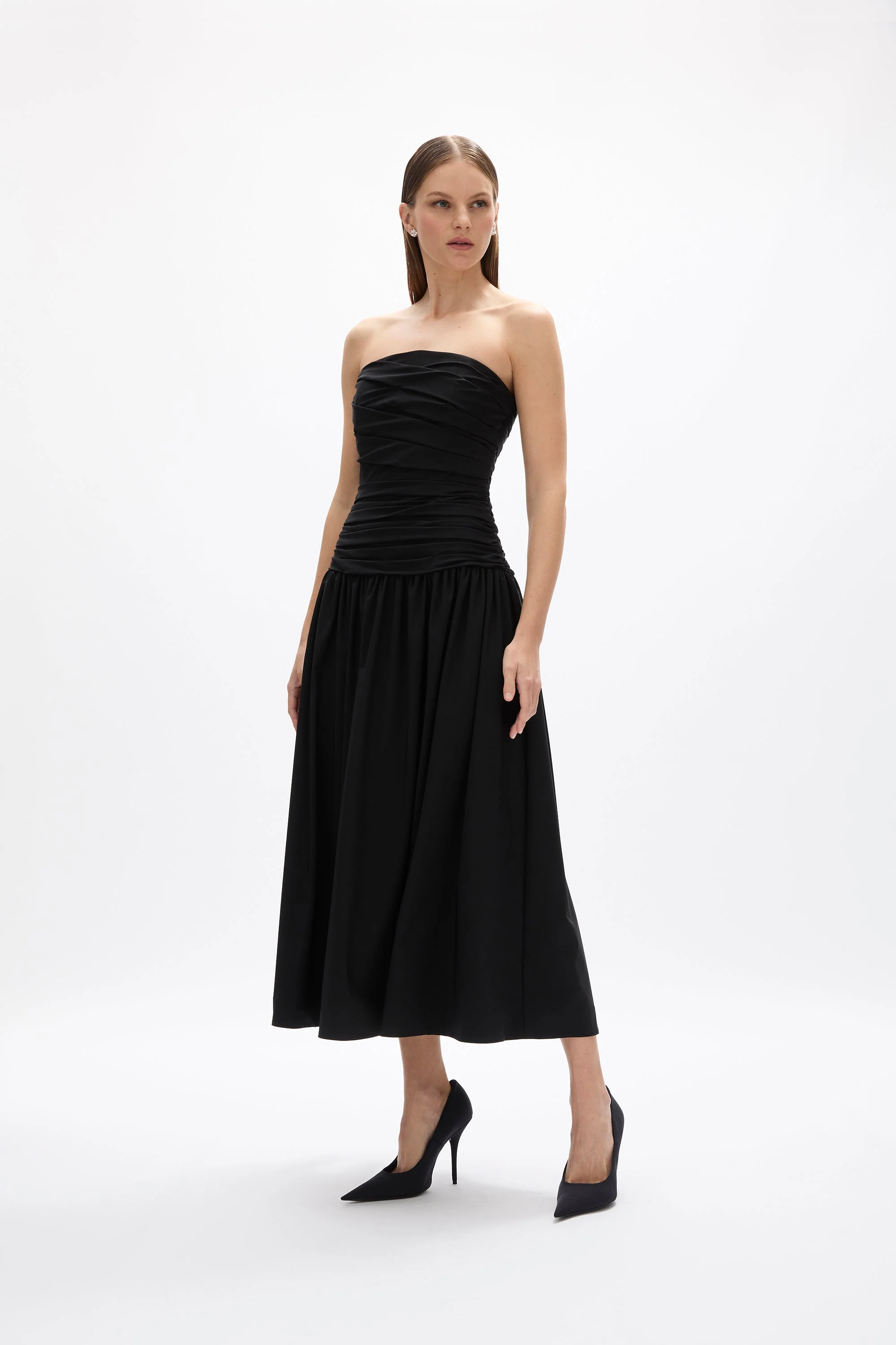 Gale Strapless Dress - Image 3