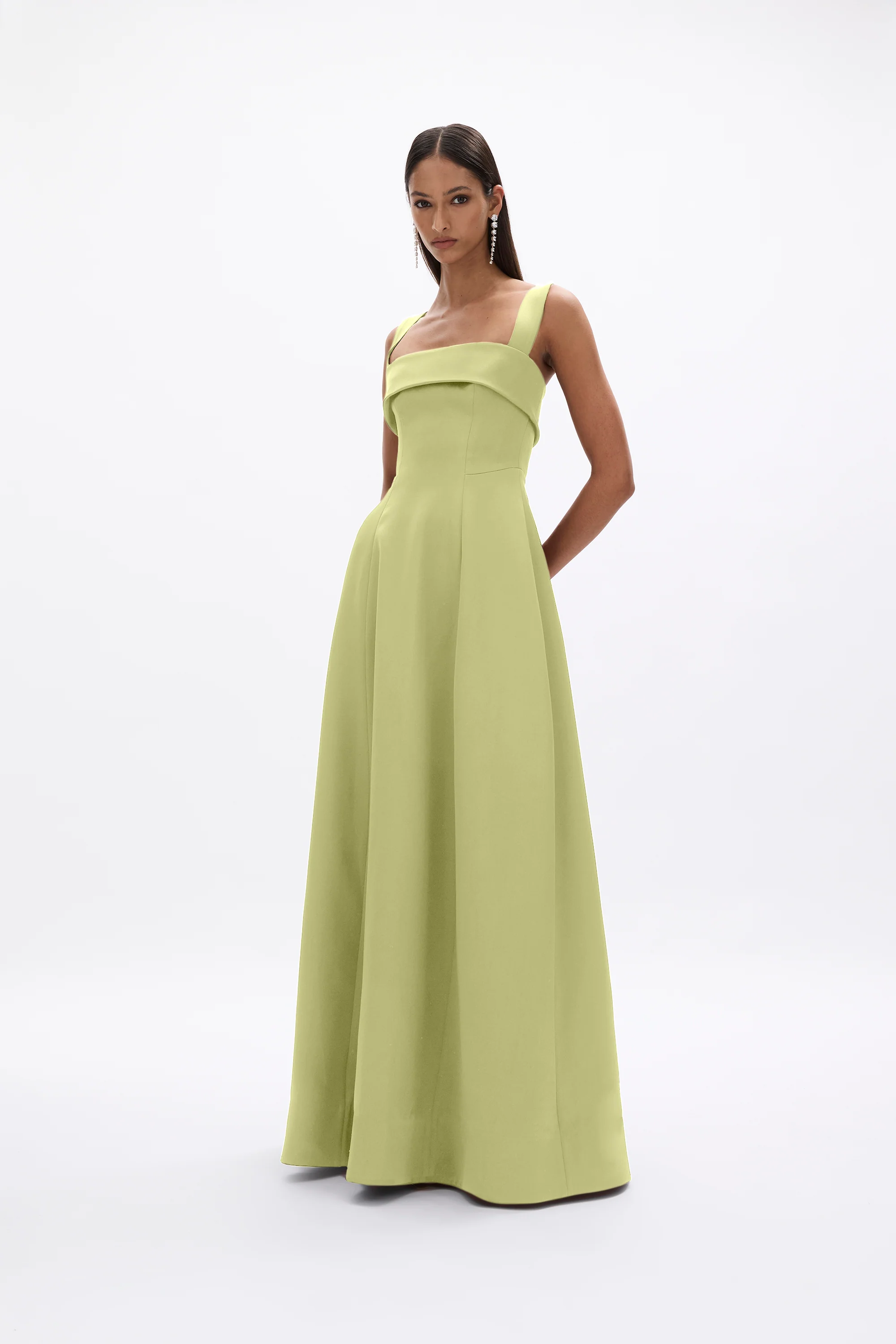 Hallie Strap Gown